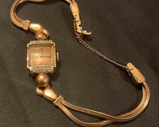 14K Gruen Ladies Watch