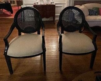 Pair of Palecek Armchairs
