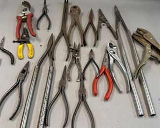 Assorted Pliers and Snips