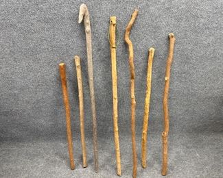 Wooden Walking Sticks