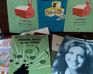 Assorted Piano Sheet Music