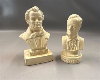 Schubert/Wagner Composer Bust