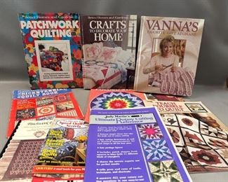 Quilting and Afghan books