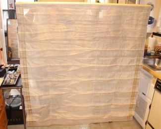 Sorry our picture does not do this beautiful linen Roman shade justice.  Please come see it in person!