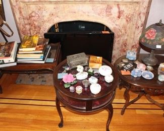 Coffee table books, trinket box collection and more.