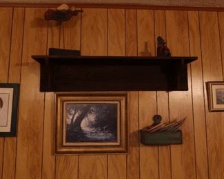 WALL DECOR - WOODEN SHELF