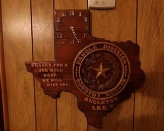 PAROLE DIVISION PLAQUE