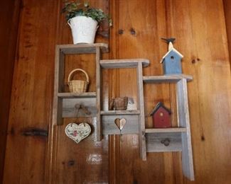 WALL SHELF - WOODEN DECOR