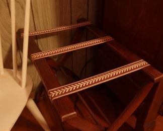 ANTIQUE LUGGAGE RACK
