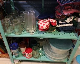 TOWELS - HOT PADS - GLASSES