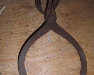 ice tongs