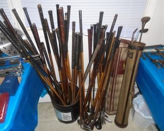 misc. wood shaft golf clubs