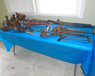 table of misc. tools