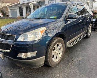 2012 Chevy Traverse, One Owner, 153,00 miles. Needs nothing. Asking $6,500. (Pre-Sale available). 
(Rest of photos posted at the end of the post).