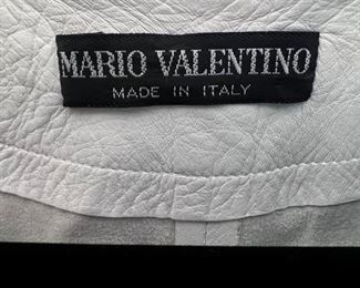 Mario Valentino vintage with leather bomber jacket - this is SO fun!
