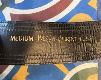 YSL vintage belt