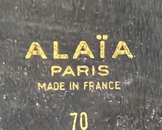 Azzadine Alaia vintage belt