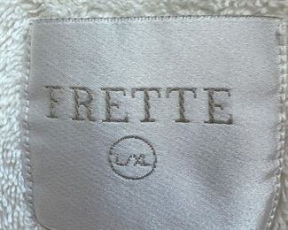 Frette robes and linens