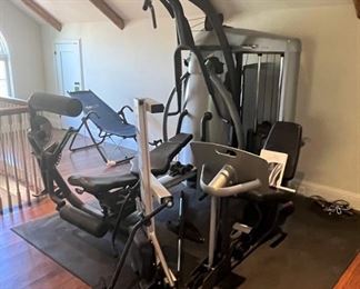 Total Precor gym!  You must have this professionally moved, but you will be in amazing shape 6 months from now if you workout on this daily!