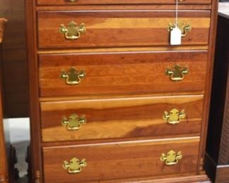 Cherry Chippendale Chest -SOLD