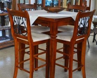 Bar Table w/ 4 Chairs