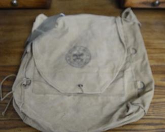Canvas Boy Scouts Backpack w/New York Logo