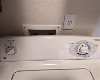 GE Super Capacity Washer Mod WHDSR109J5WW Ser AS151789G