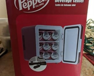Dr. Pepper 6 Can Mini Fridge