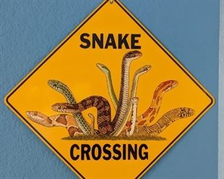Snake Crossing Wall Decor