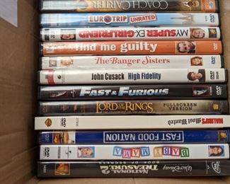 Assorted DVDs