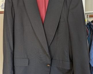 Men's Suit Jacket, 100% Wool