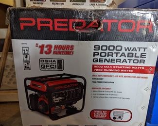 Predator 9000 Watt Portable Generator