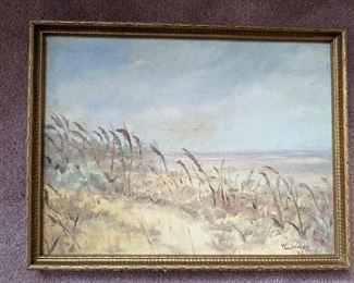 Framed Painting by WD James