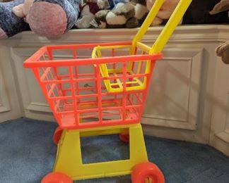 Toy Grocery Cart