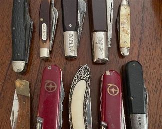 Pocket knives 