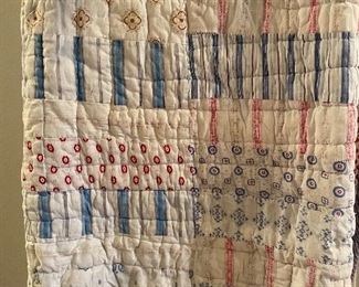 Handmade vintage quilt