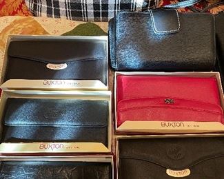 NIB ladies wallets by Buxton