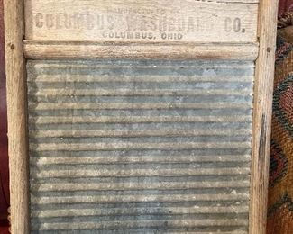 Antique washboard 