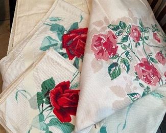 Vintage tablecloths