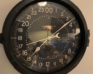 Navy ship clock