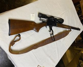 REVELATION, Model 200, Lever Action .30-30 Lever Action Rifle, MARLIN 336 retailed by Western Auto Supply, with Sightron Scope 39x40 (Ealy Estate)