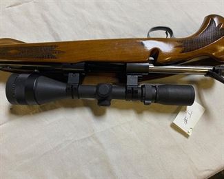 Bolt Action Rifle, SEARS .30-06 Model 70, Made by WINCHESTER, Simmons Whitetail Classic Scope 4-12 x 44 with Leather Sling in Excellent Condition