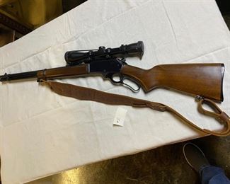 REVELATION, Model 200, Lever Action .30-30 Lever Action Rifle, MARLIN 336 retailed by Western Auto Supply, with Sightron Scope 39x40