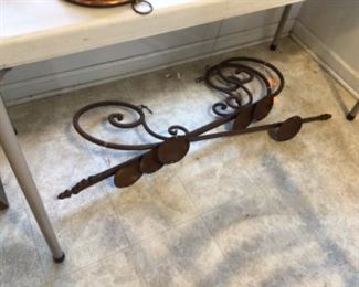 Very Cool Iron Pot Hangers