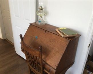 Antique Desk and Chair