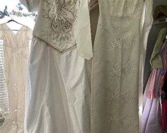Vintage handmade wedding dresses 