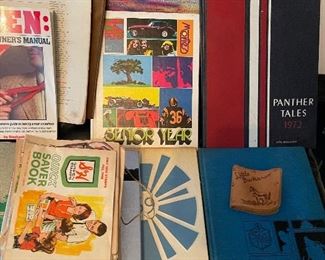 Vintage yearbooks 