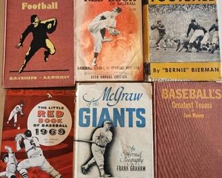 vintage Baseball books