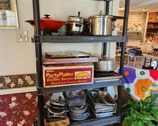 baking pans, pressure cookers, fryers, etc