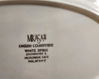 Mikasa large set dishes
